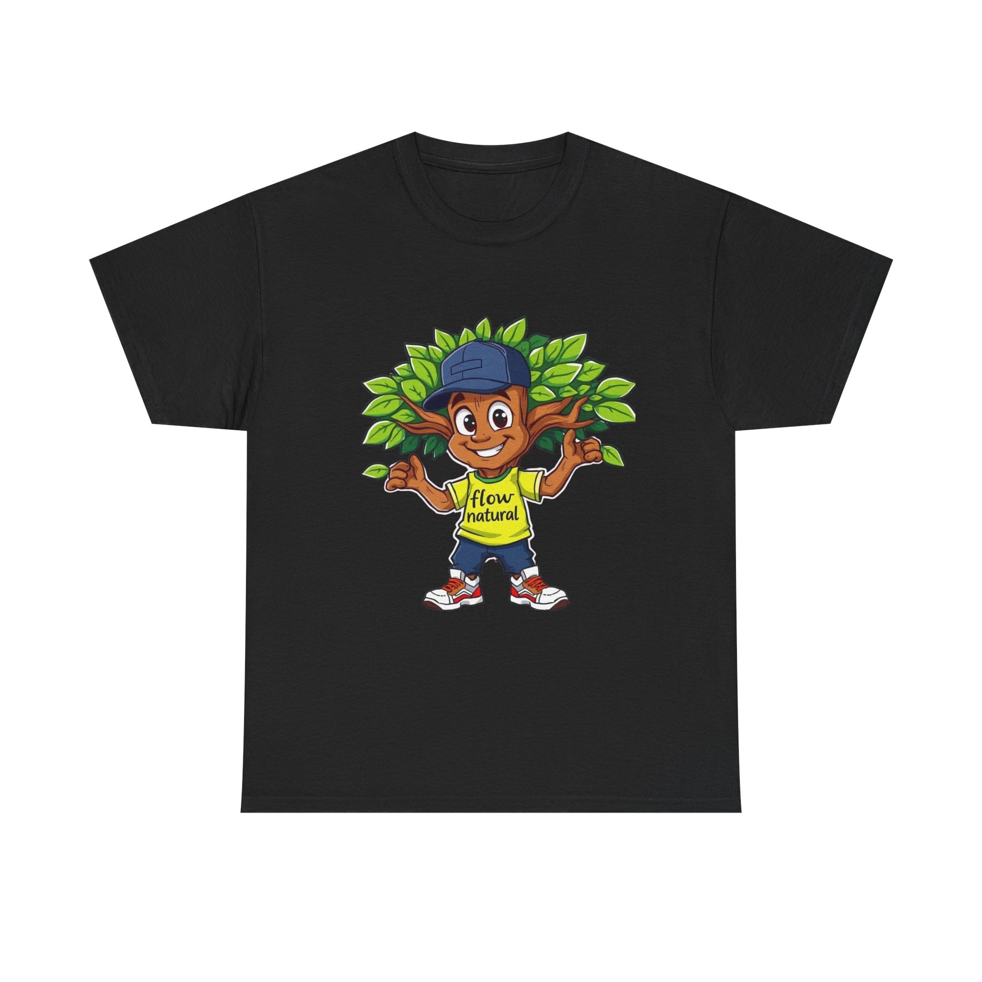 Whimsical Nature-Themed Unisex Tee - Youthful Vibe, Perfect for Casual Wear, Gifts, Outdoor Adventures, and Eco-Friendly Events
