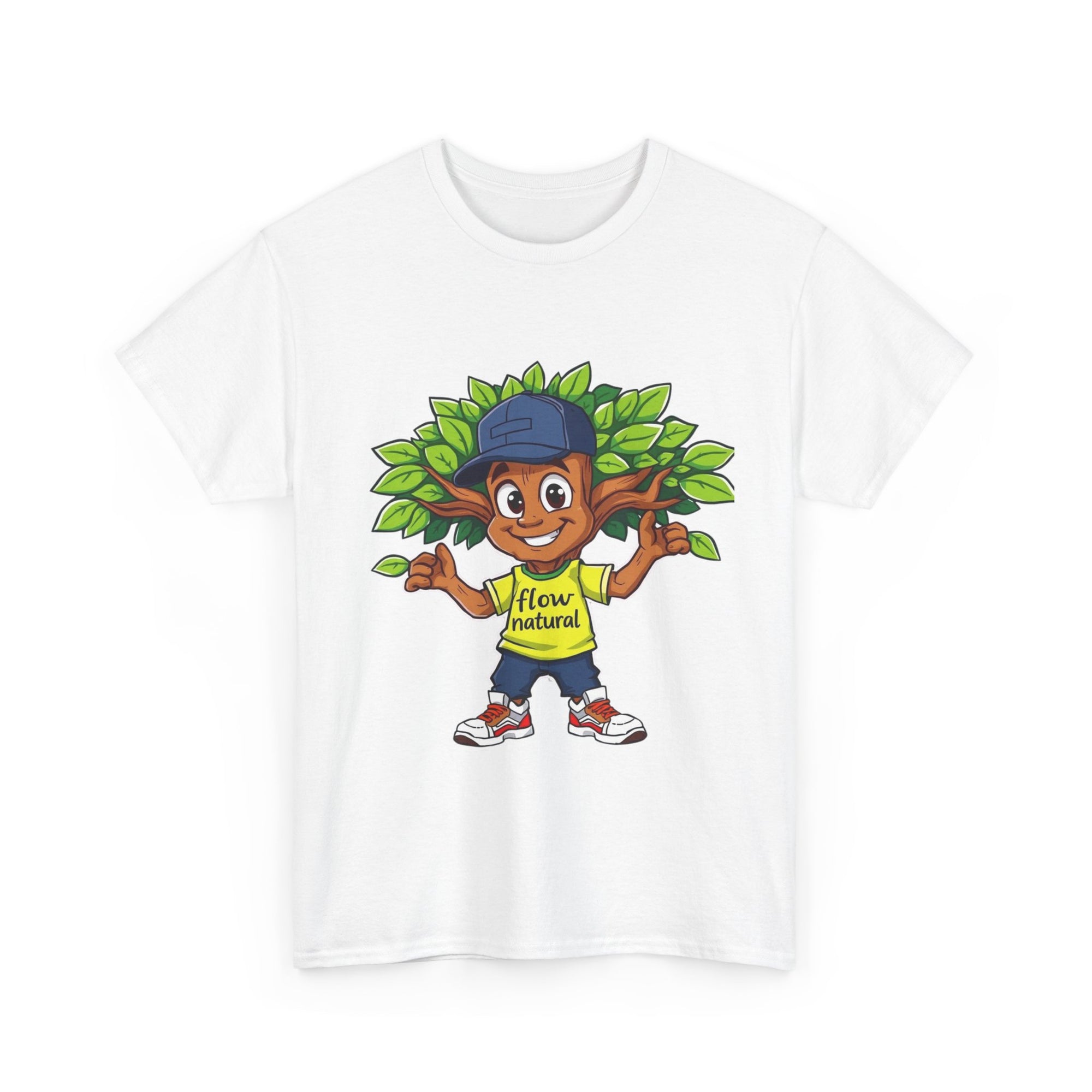 Whimsical Nature-Themed Unisex Tee - Youthful Vibe, Perfect for Casual Wear, Gifts, Outdoor Adventures, and Eco-Friendly Events