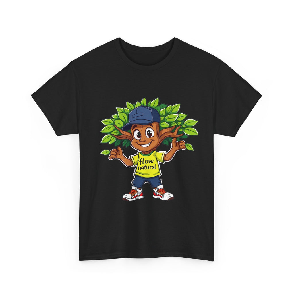 Whimsical Nature-Themed Unisex Tee - Youthful Vibe, Perfect for Casual Wear, Gifts, Outdoor Adventures, and Eco-Friendly Events