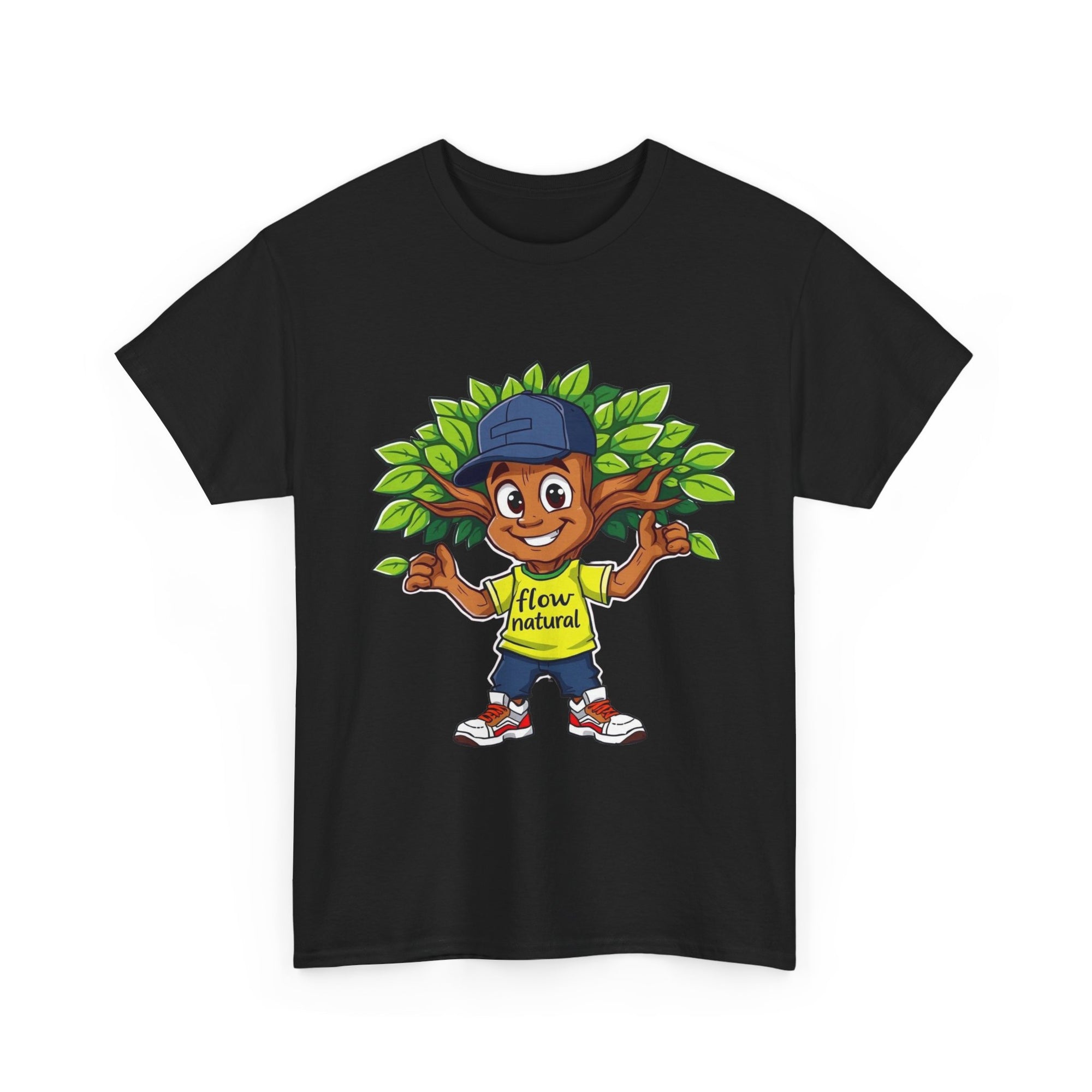 Whimsical Nature-Themed Unisex Tee - Youthful Vibe, Perfect for Casual Wear, Gifts, Outdoor Adventures, and Eco-Friendly Events