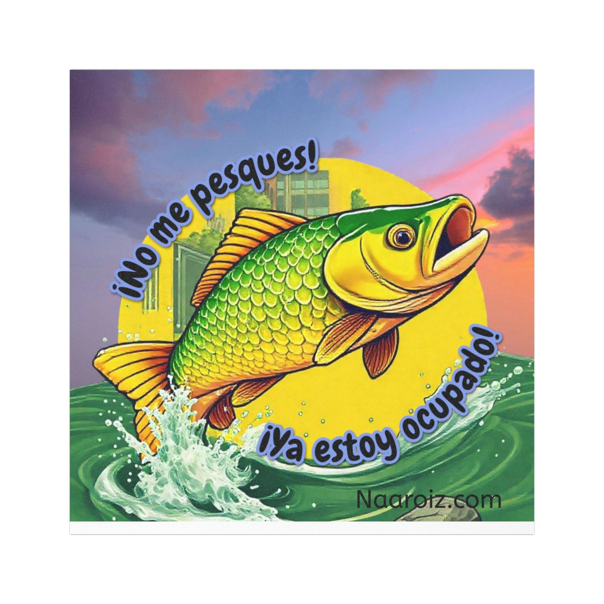 Colorful Fish Car Magnet, Fun Fishing Décor, Outdoor Enthusiast Gift, Car Decoration, Summer Road Trip Accessories