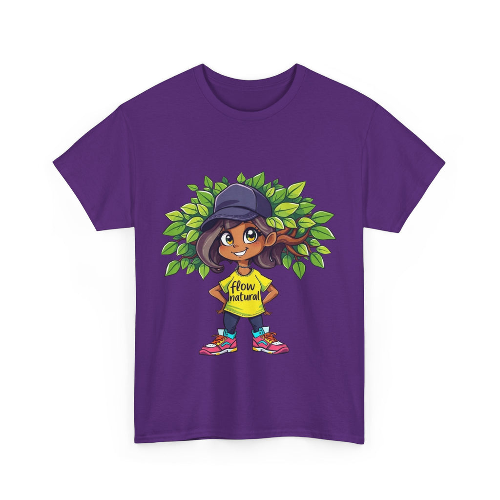 Eco-Friendly Unisex Heavy Cotton Tee, Nature Lover T-Shirt, Casual Graphic Tee, Gift for Gardener, Earth Day Apparel
