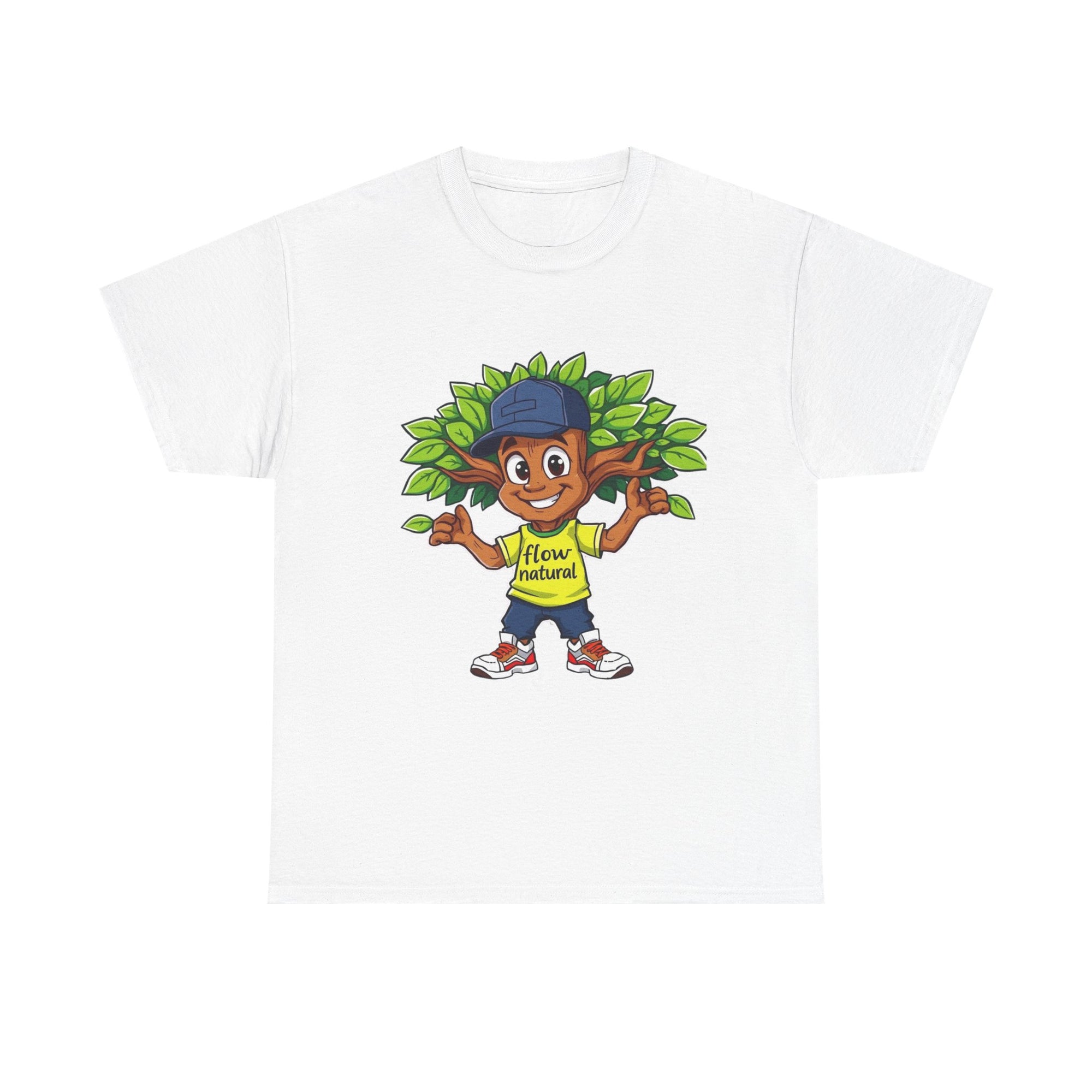 Whimsical Nature-Themed Unisex Tee - Youthful Vibe, Perfect for Casual Wear, Gifts, Outdoor Adventures, and Eco-Friendly Events