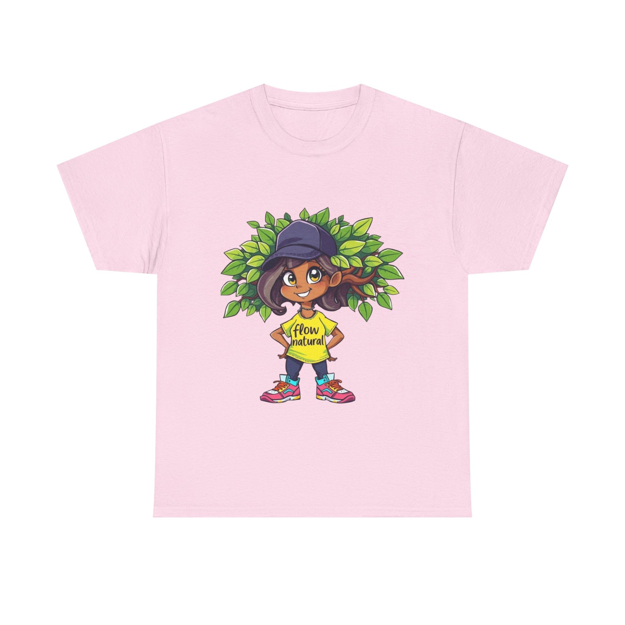 Eco-Friendly Unisex Heavy Cotton Tee, Nature Lover T-Shirt, Casual Graphic Tee, Gift for Gardener, Earth Day Apparel