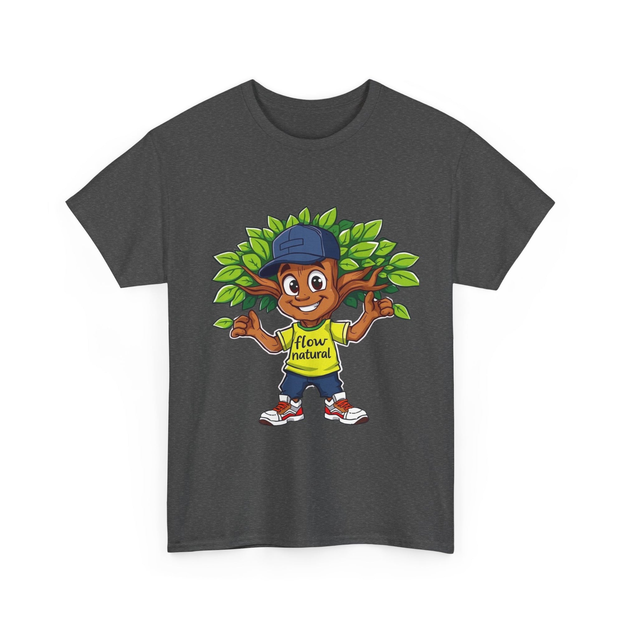 Whimsical Nature-Themed Unisex Tee - Youthful Vibe, Perfect for Casual Wear, Gifts, Outdoor Adventures, and Eco-Friendly Events