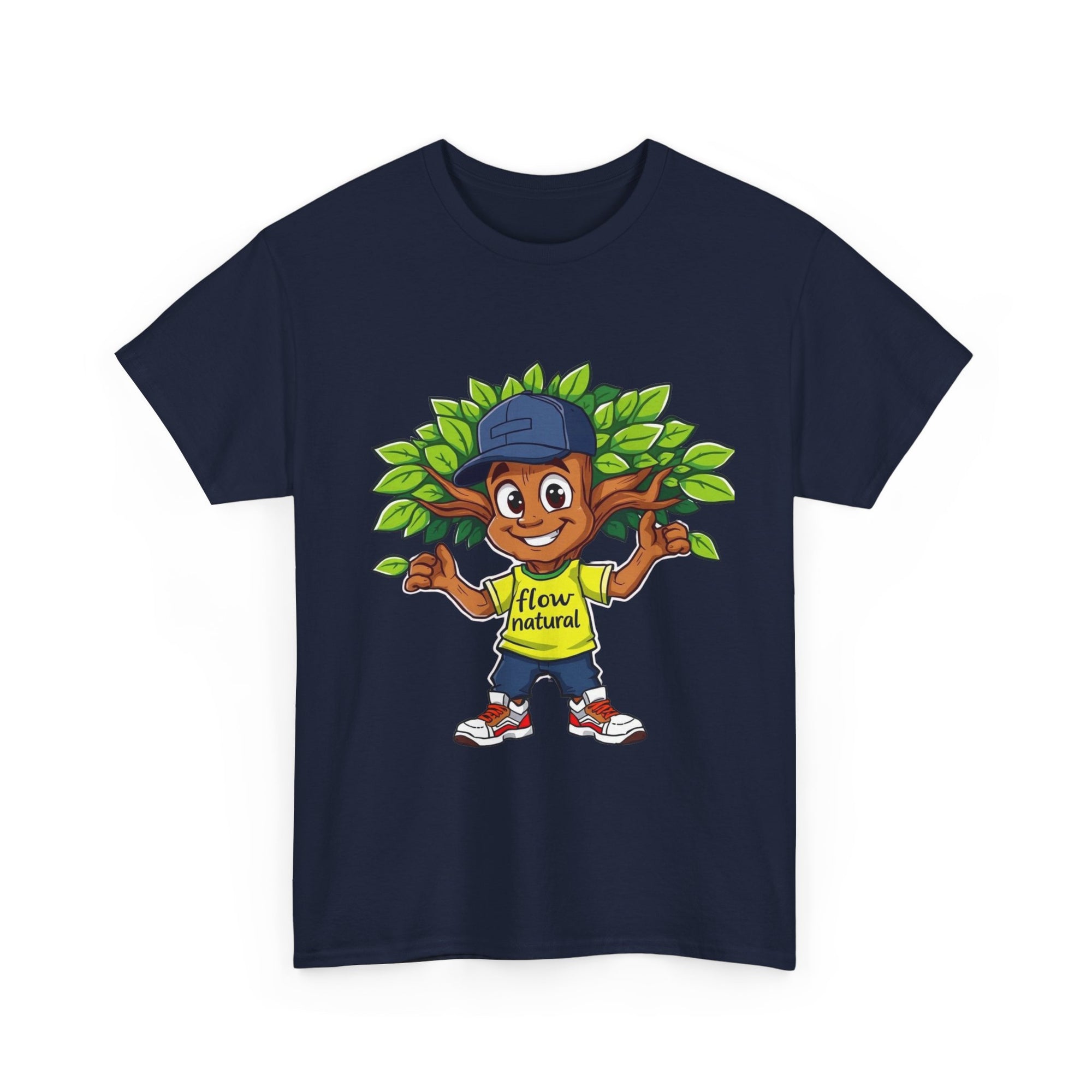 Whimsical Nature-Themed Unisex Tee - Youthful Vibe, Perfect for Casual Wear, Gifts, Outdoor Adventures, and Eco-Friendly Events
