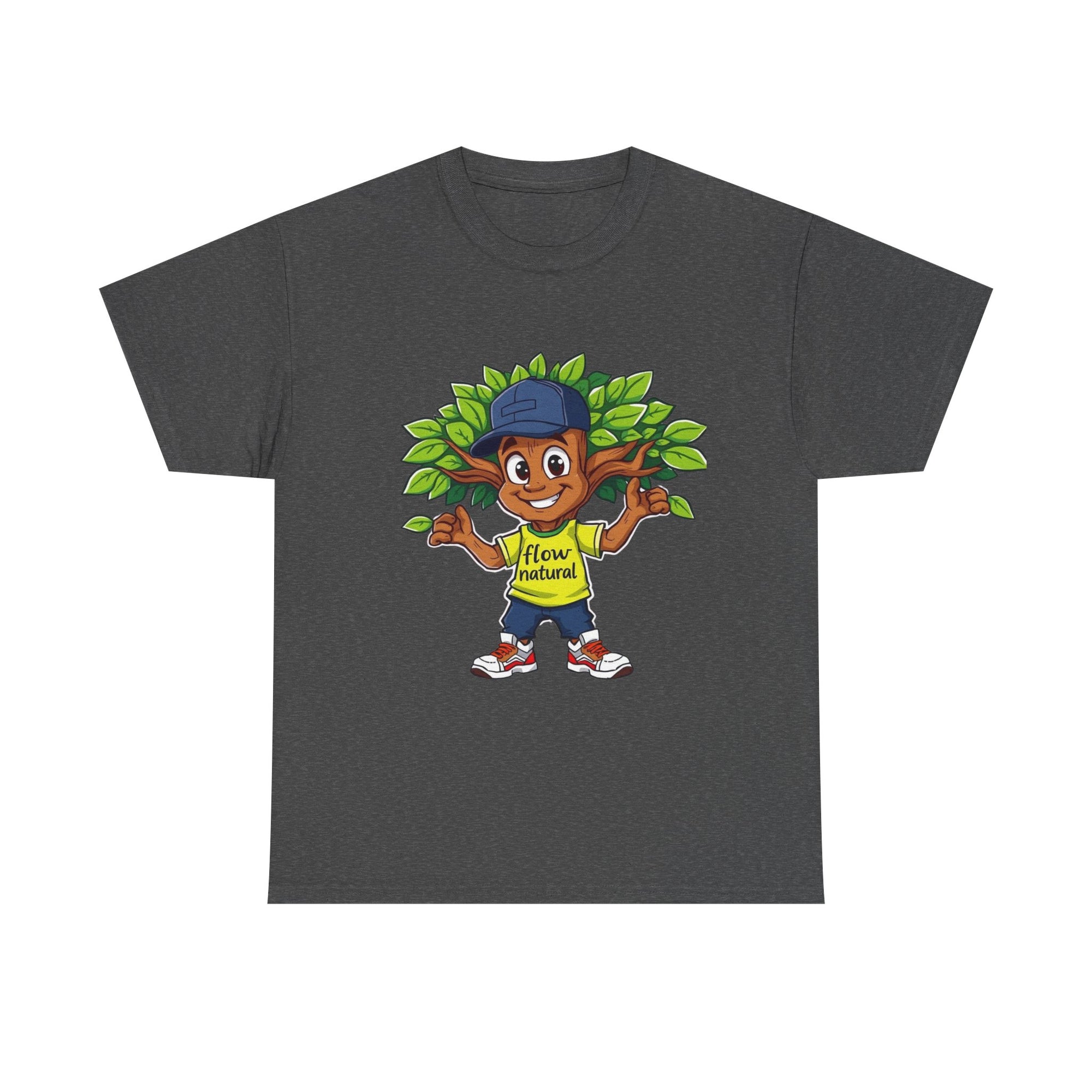Whimsical Nature-Themed Unisex Tee - Youthful Vibe, Perfect for Casual Wear, Gifts, Outdoor Adventures, and Eco-Friendly Events