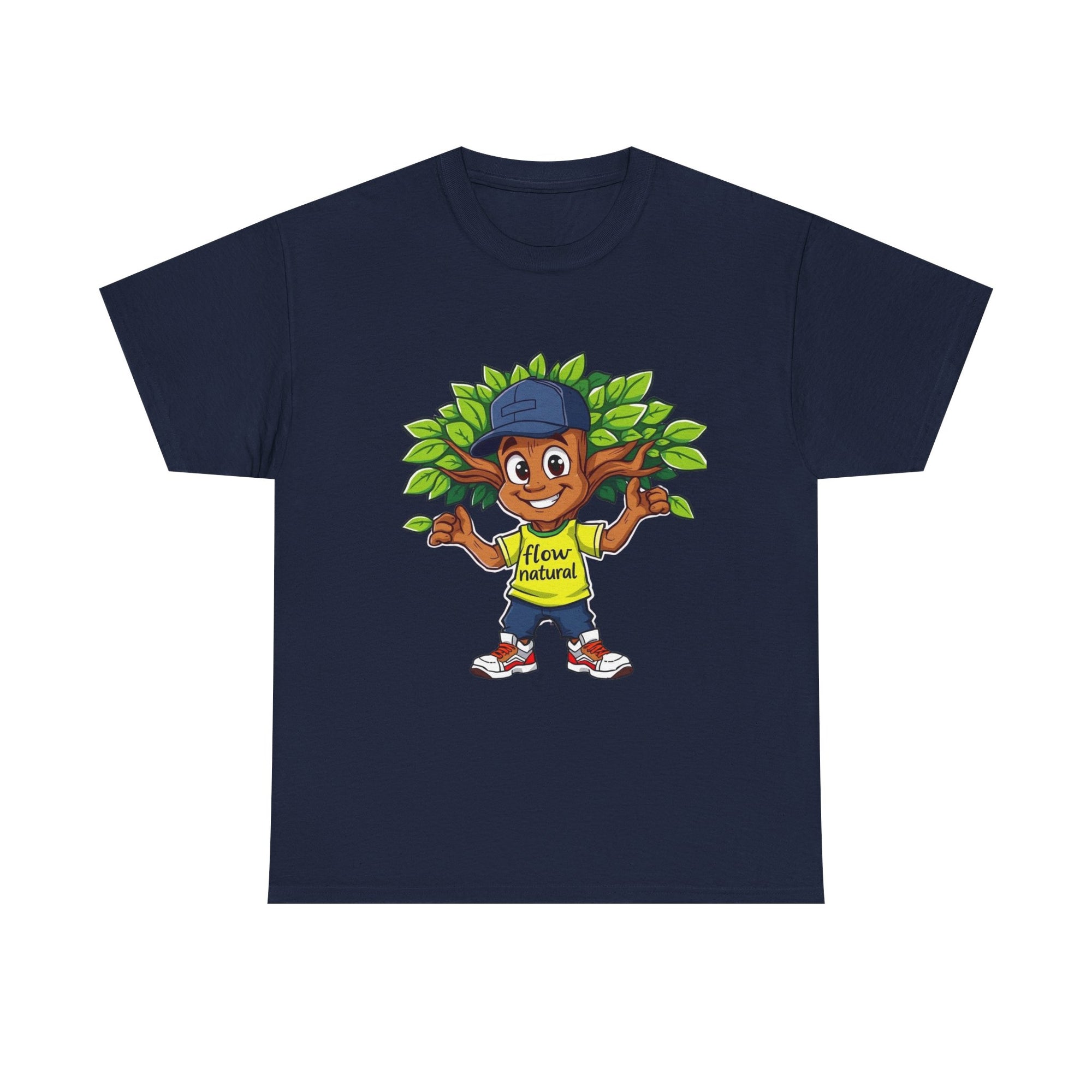 Whimsical Nature-Themed Unisex Tee - Youthful Vibe, Perfect for Casual Wear, Gifts, Outdoor Adventures, and Eco-Friendly Events