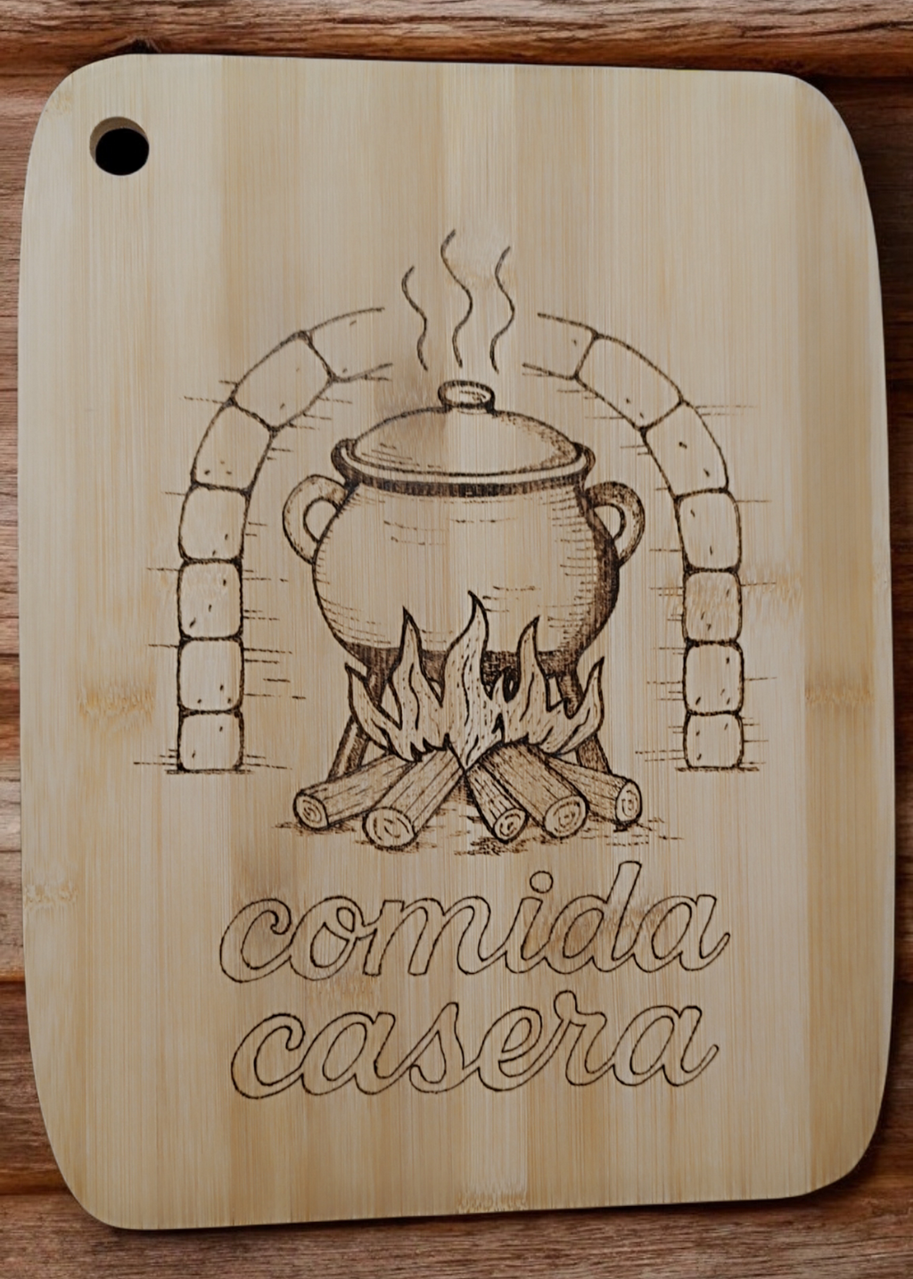 Tabla de cocina grande