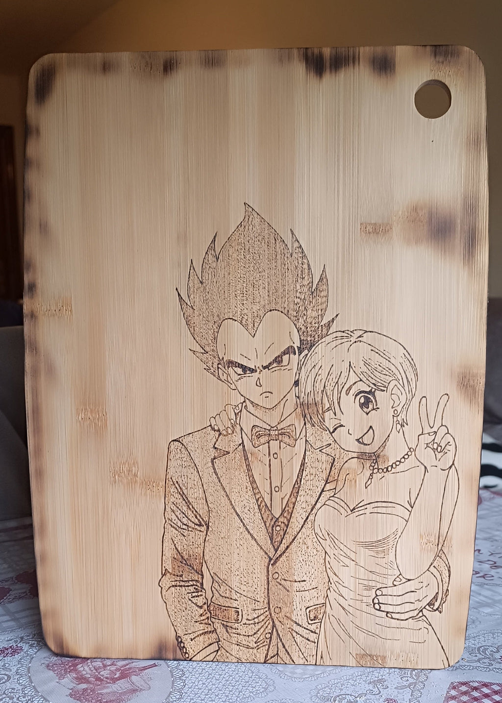 Tabla de cocina grande