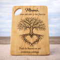 Tabla grabada para mamá | Regalo personalizado