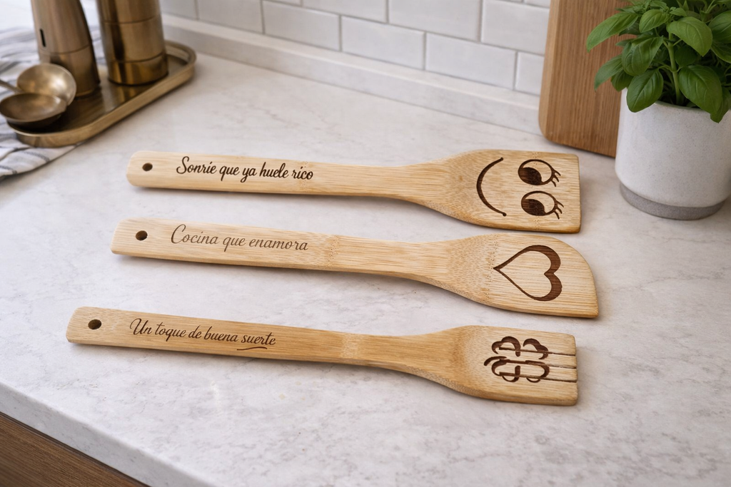 Set de Utensilios de Cocina Personalizados