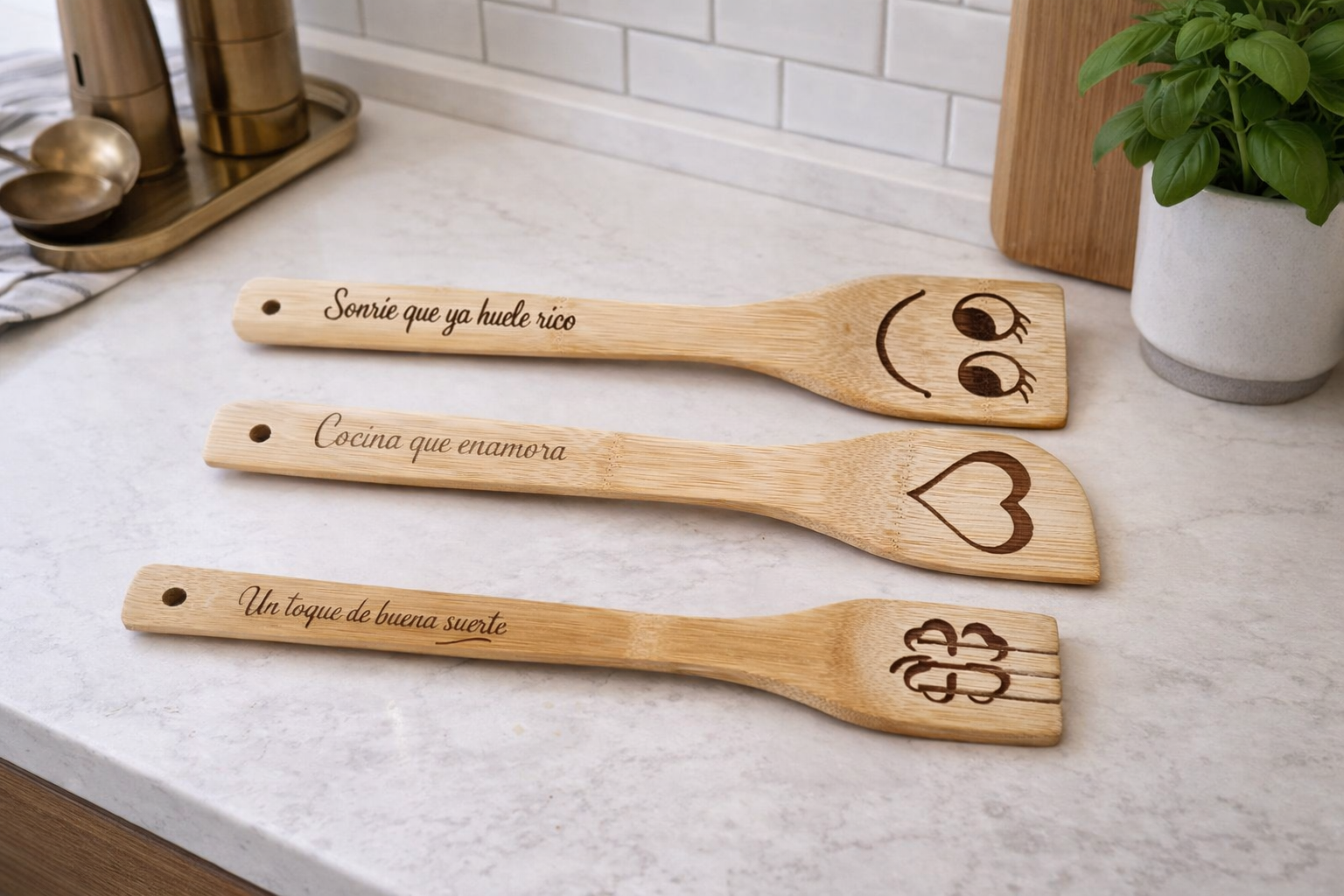 Set de Utensilios de Cocina Personalizados