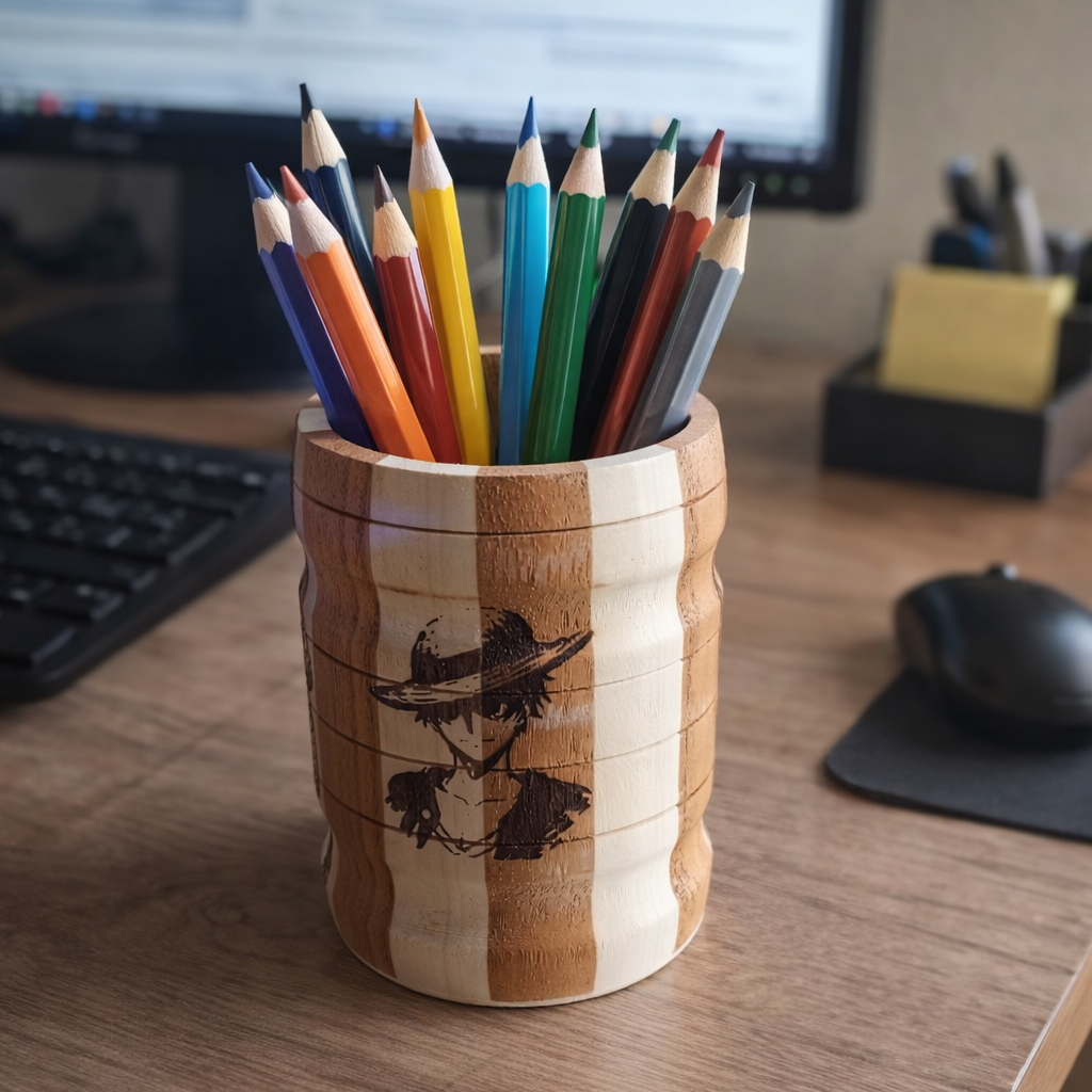 Portalápices de Madera