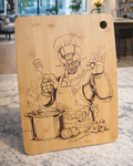 Tabla de cocina grande