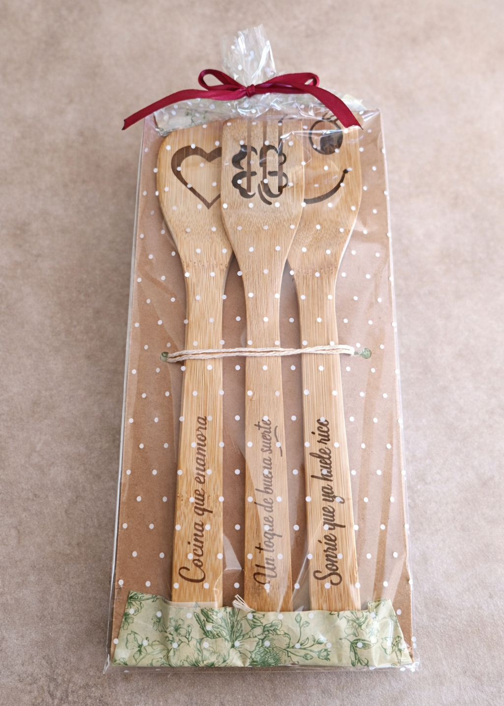 Set de Utensilios de Cocina Personalizados