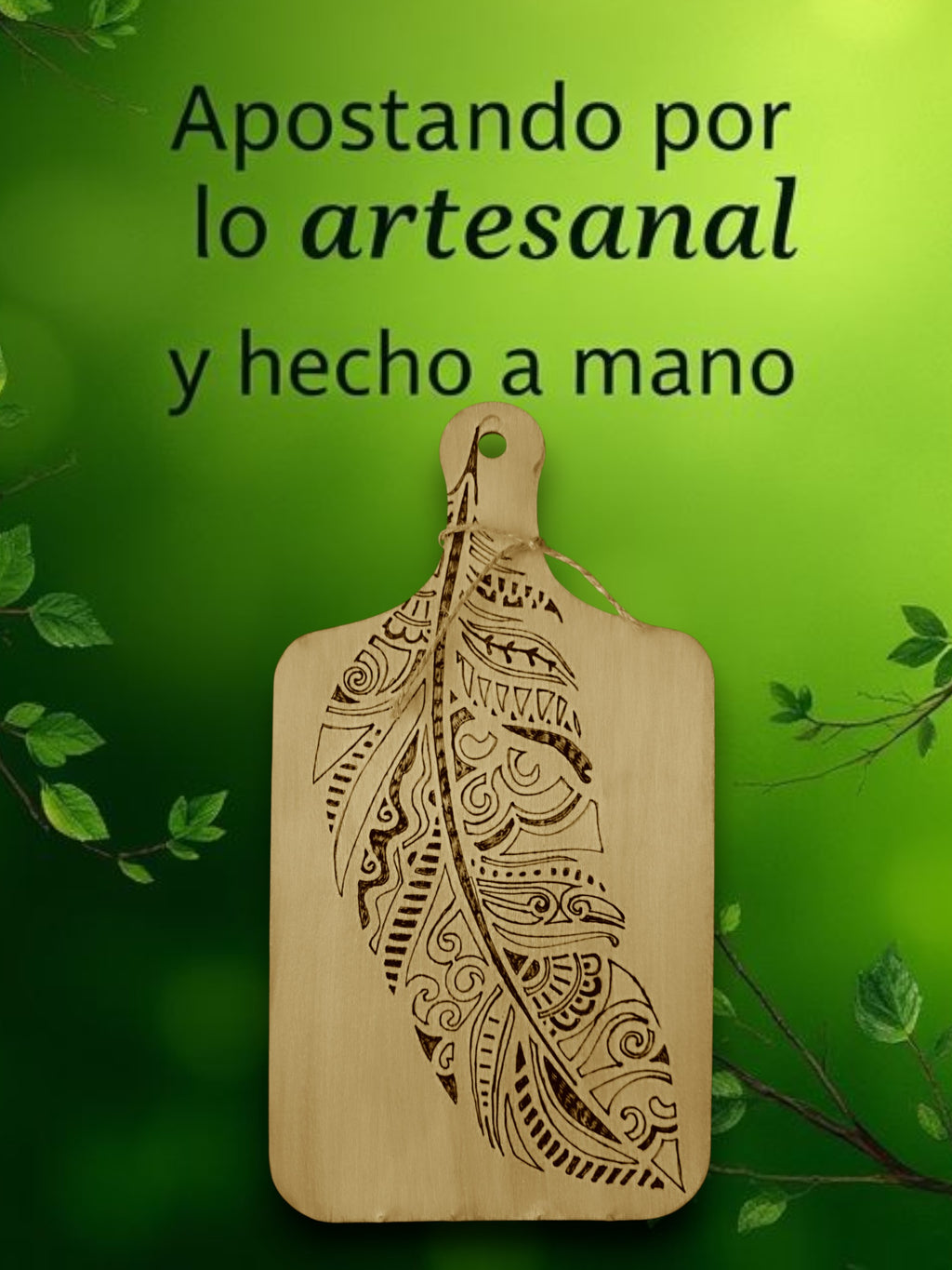 Conjunto tabla decorativa